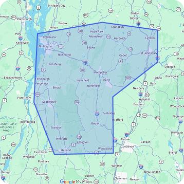 service area map